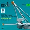 RESKIT RSU35-0035 Mi-8 Hip weapon mounting frame with BD3-57KrV (USSR/UKRAINE Early) for Trumpeter kit (2 pcs) (3D Printed) (1/35)